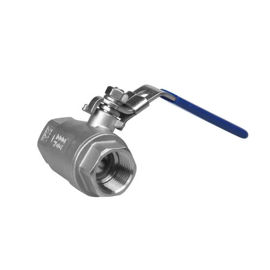 casting stainless steel valves 2PC with lock