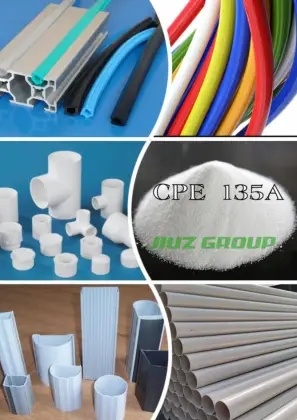 Chemical PVC additive Chlorinated Polyethylene CPE135A