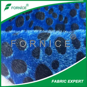 For upper shoes faux mink fur fabric