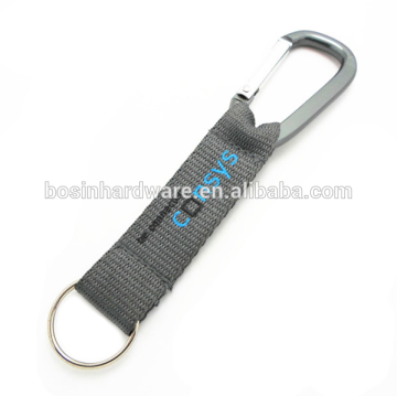 Moda de alta calidad Metal Promoción Carabiner Keychain