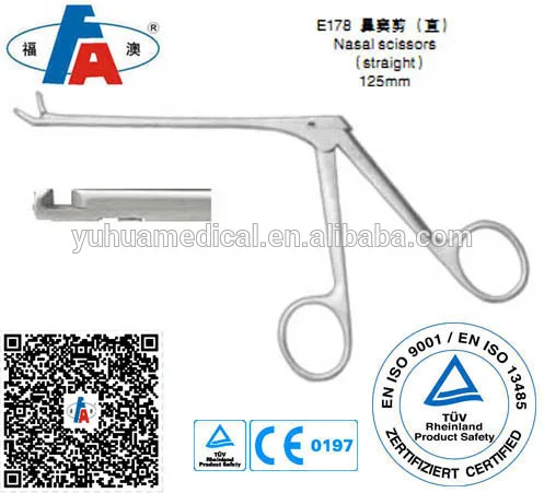 Nasal scissors, Nose instruments