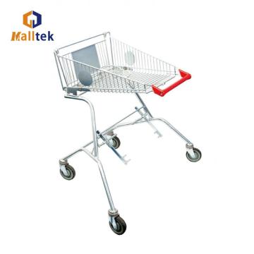 Disabled Shopping trolley or old people shopping Trolley