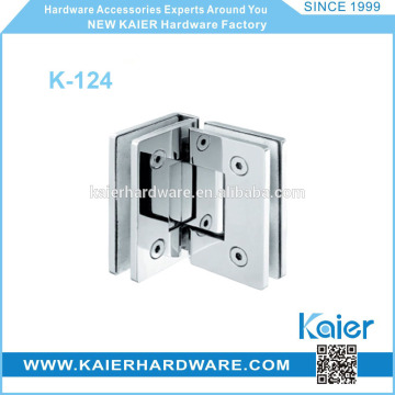 New Kaier stainless steel 90 degree bathroom glass hinge