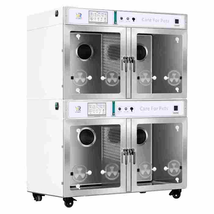 Unidad de cuidados intensivos avanzados para cachorros