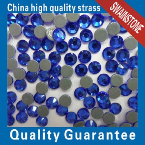 0428 YAX206 Sapphire color china YAX swainstone brand high-ranking crystals hot fix