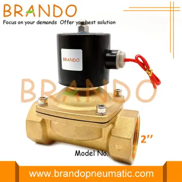 2W500-50 UW-50 2'' Semi Diaphragm Brass Solenoid Valve