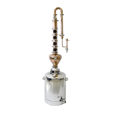Copper Gin Still 200L Whisky Distiller with Onion Head Home Distillation Equipment