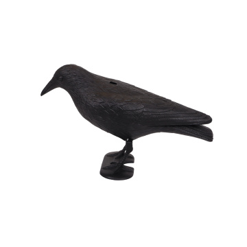 Bird Repellent Raven reusable Black Plastic Crow