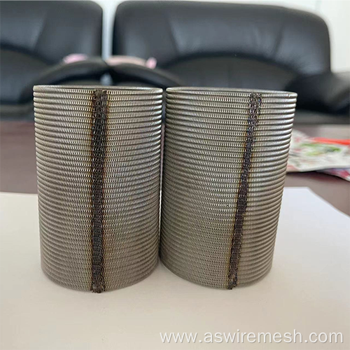 Industrial cylindrical filter elements