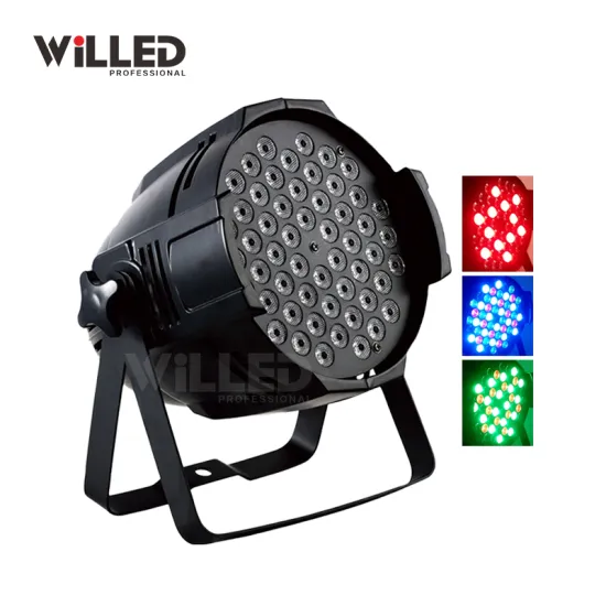 54x3 RGBW PAR LED Stage Light for Wedding