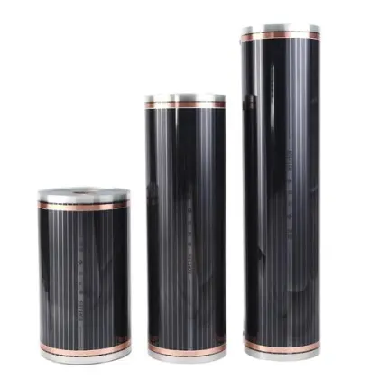 Under Floor Good Price Graphene PTC Heating Films Far Infrared Graphene Carbon Fiber Heating Film With Thermostat
