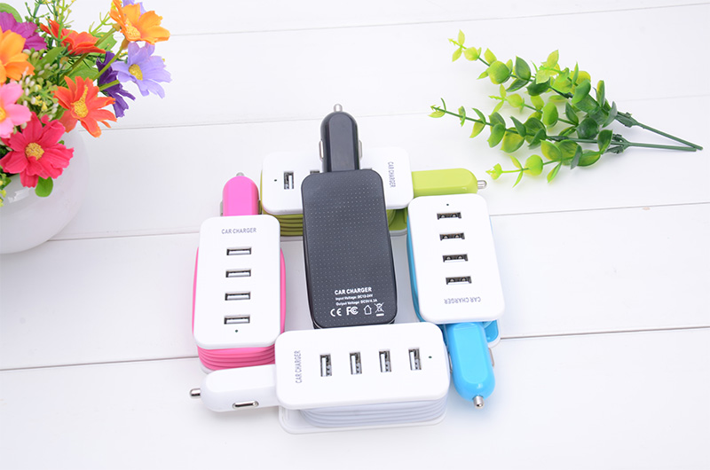 Adaptateur multi-port USB Chargeur de voiture Téléphone portable