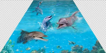 Decorative PVC chair mat/bathroom mat/sleep room mat