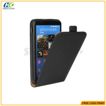 Showkoo Flip leather case for Sony xperia E4 smartphone,For Sony xperia E4 leather case ,customized is acceptable