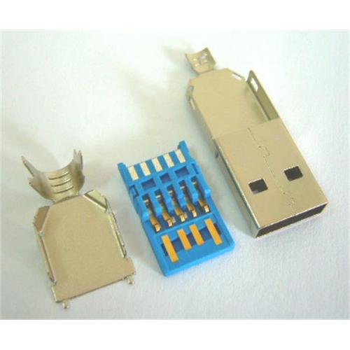 USB3.0 A Type Plug Solder Assemble