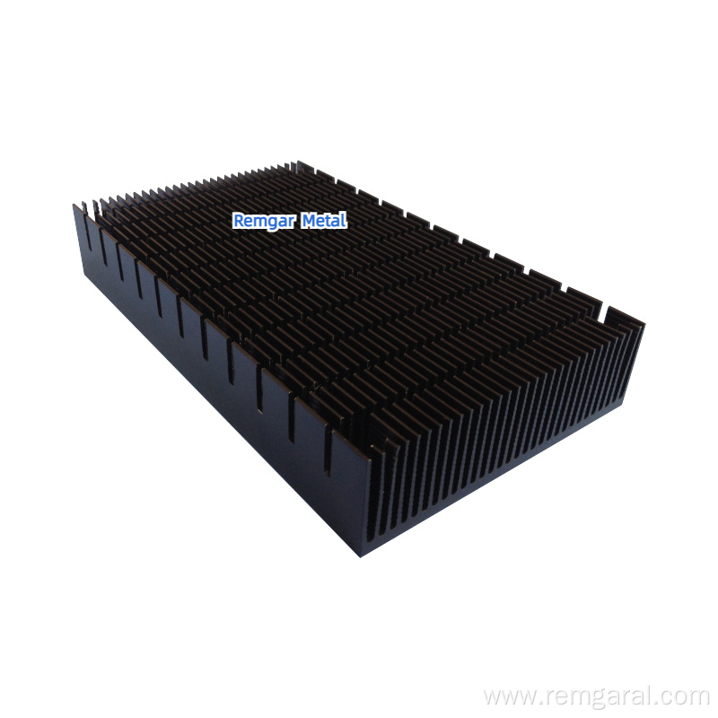 6000 extrusion aluminum electronic heat sink