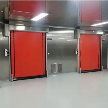 Automatic Rolling Shutter Door Zipper High-Speed Door for Cold Room
