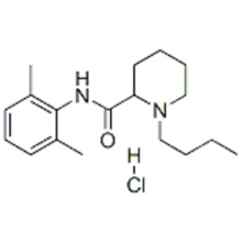 Name: 2-Piperidinecarboxamide,1-butyl-N-(2,6-dimethylphenyl)-, hydrochloride (1:1) CAS 18010-40-7