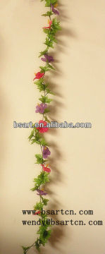Flower garland for curtain or door