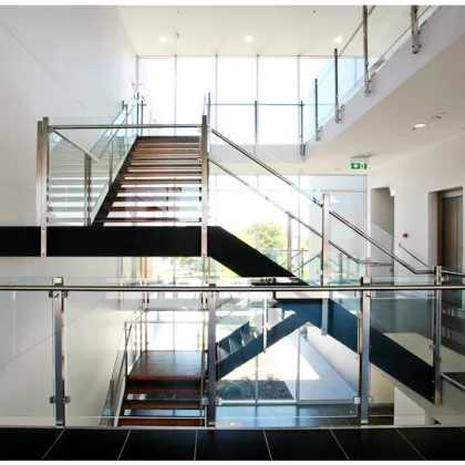 OEM/ODM glass railings / railings with glass clips