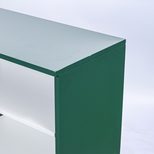 Organizador de estanterías de madera natural