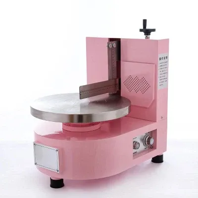 Bakery Butter Decoration Coating Spreader Birthday Cake Cream Daubing Machine