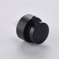 Heißverkaufs Guangdong Yuyao Factory Matte schwarze Plastikdosierungslotionpumpen Spender Top Cap 28/410 24/410