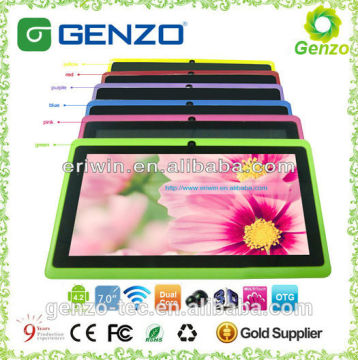HOT! Most competitive 7 inch tablet pc for South America (GenZo-703C)