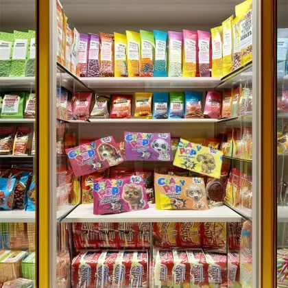 OEM Wholesale Popping Candy Snacks - Halal, Spicy, Sour, Salty & Bitter Tastes