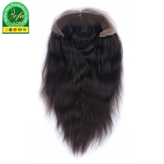 Top Quality Natural Color Malaysian Virgin Human Hair Lace Wig