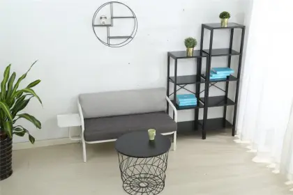 metal bookshelves temper glass