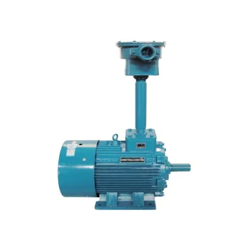 High-Efficiency 2.2kw-15kw AC Electric Motor: Explosion-Proof, 3-Phase, 380V-400V, 50Hz Frequency with Cast Iron Housing