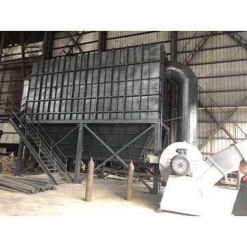 Industrial stainless steel dust collector