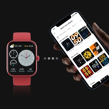 Fitness beobachtet Frauen Smartwatch Smart Watch für Telefon