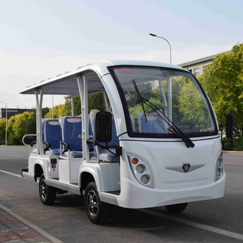 11-seat new energy sightseeing vehicle