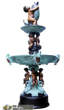 Lovely Children Bronze Fountains
