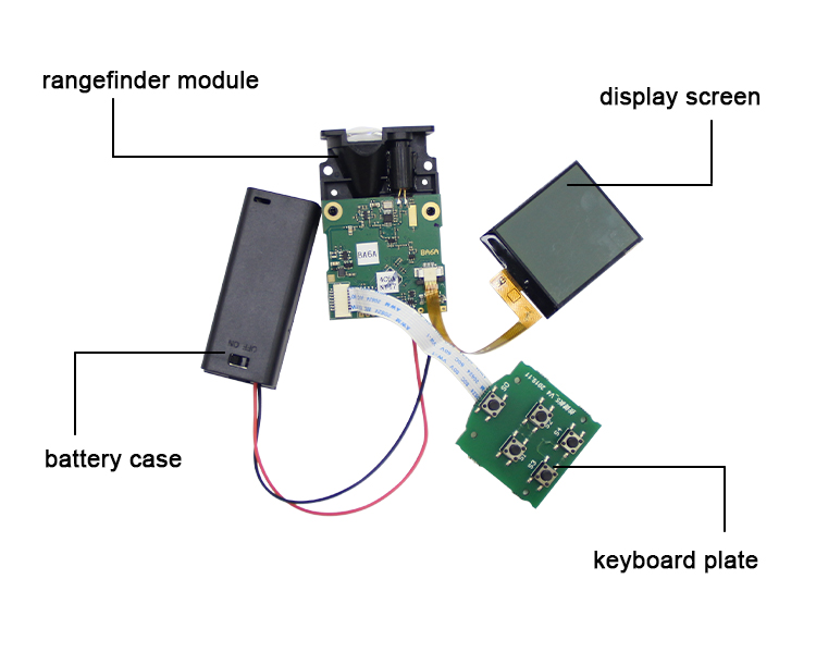 High Accuracy OEM Laser Distance Range Finder Module