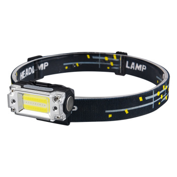 WARSUN Outdoor Headlights: Dual Light Sources, COB Technology, Motion Sensor, Waterproof IPX5 - Fits Head & Hat Clamp