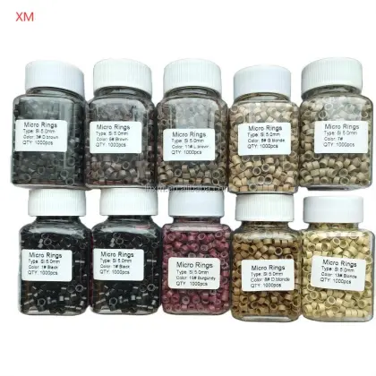 Chinese-Made Plastic Micro Ring Beads & Links