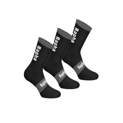 Custom OEM Athletic Padded Sports Football Socks Seamless Cycling Bike Socks