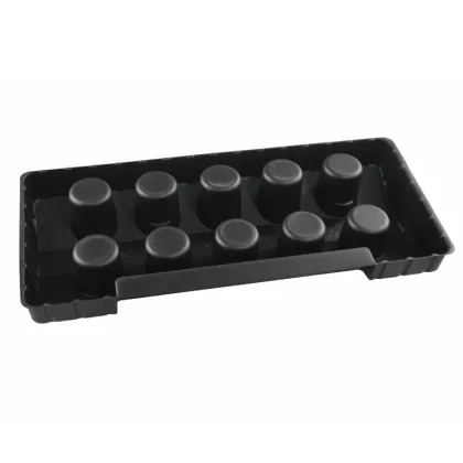 plastic packaging PS medical bottle blister packaging tray