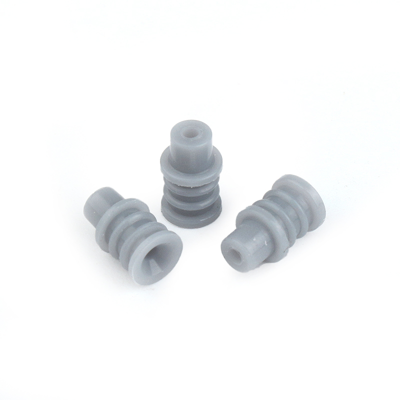 963530-1Grey Silicone Rubber Automotive Wire Seal