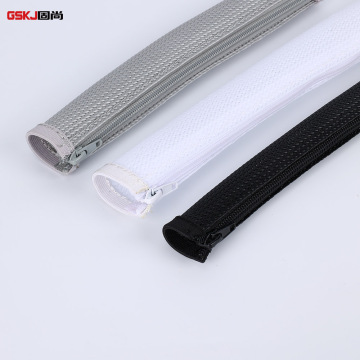 Heavy Duty Braided Cable Sleeve for Industrial Machines