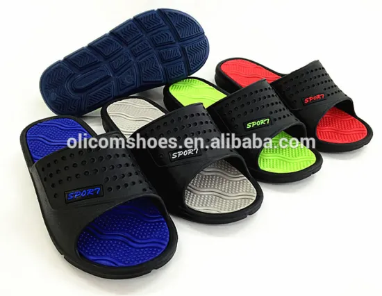 High Elastic EVA Slippers For Men Lightweight Bathroom Slippers