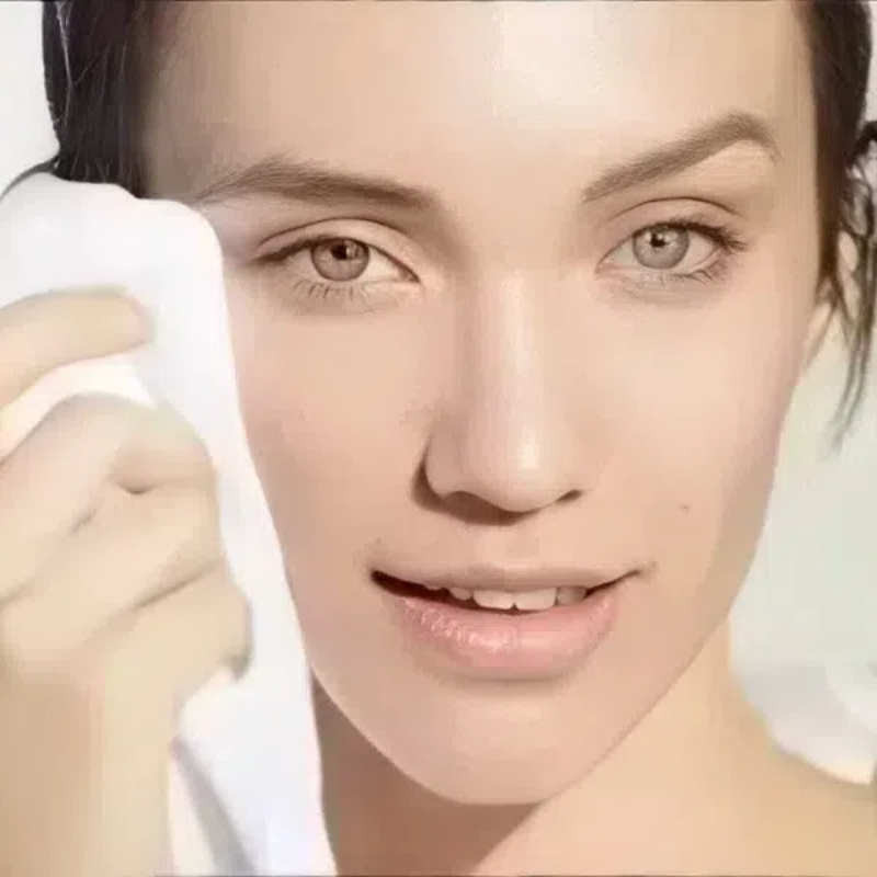 Bamboo cotton muslin face cleansing cloth