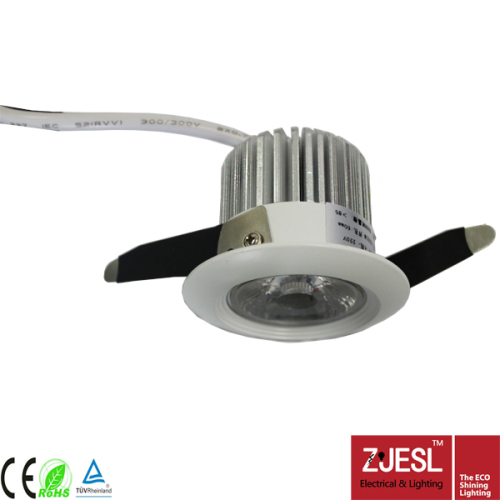 Higg quality high power dimmable 3w 5w 7w cob led downlight