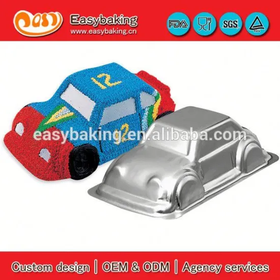 Wholesale custom car aluminum mold cookie cutter metal cake pan for cake decorating