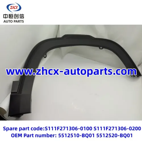 קשת גלגל קדמית לקצץ ל- Changan CS35PLUS