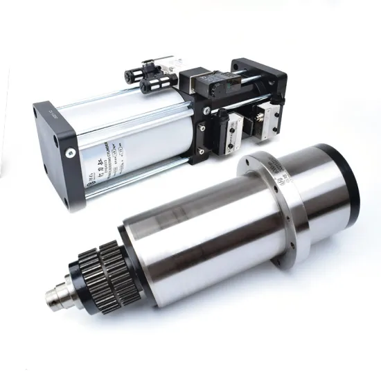 Affordable 120mm 6000rpm BT40 Belt Drive Self-Cooling Spindle for Milling Machines and Cylinders with ATC