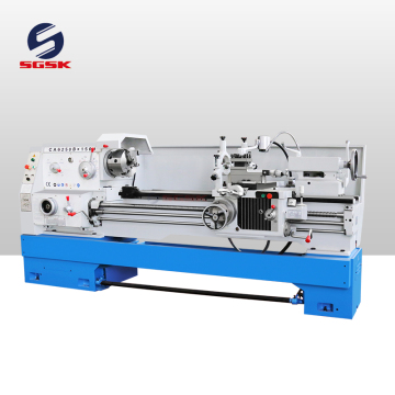 China Big Bore Metal Spinning Gap Bed Manual Lathe Machine CA6261 CA6261B CA6261C met DRO